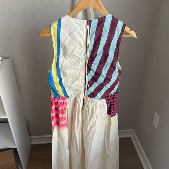 NWOT MII COLLECTIONS ILANA SLEEVELESS GATHERED DRESS SZ Small - Picture 5 of 5